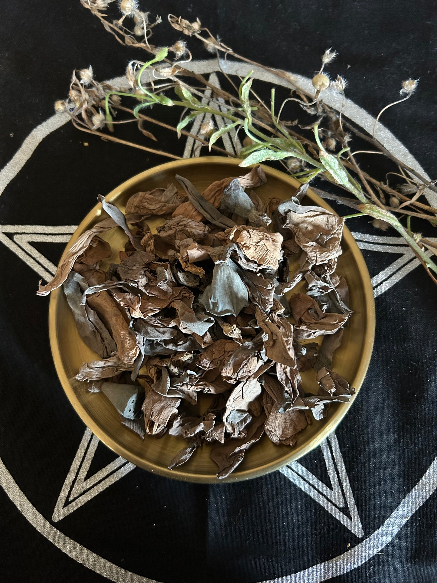 Lotus - 15g-Flamme de Sagesse & d’Élévation Spirituelle-  rituels de paix, de guérison, d’élévation spirituelle et de transformation intérieure.