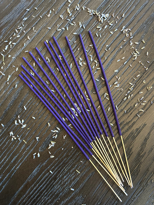 Encens de lavande - Paquet de 12 bâtonnets
