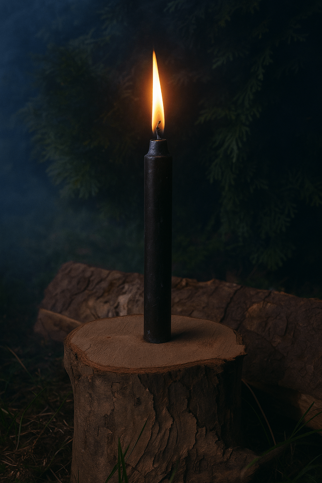 Bougie carillon 10,2 cm utilisée dans un rituel pour sceller vos intentions. Plusieurs couleurs. Parfaite pour la magie.