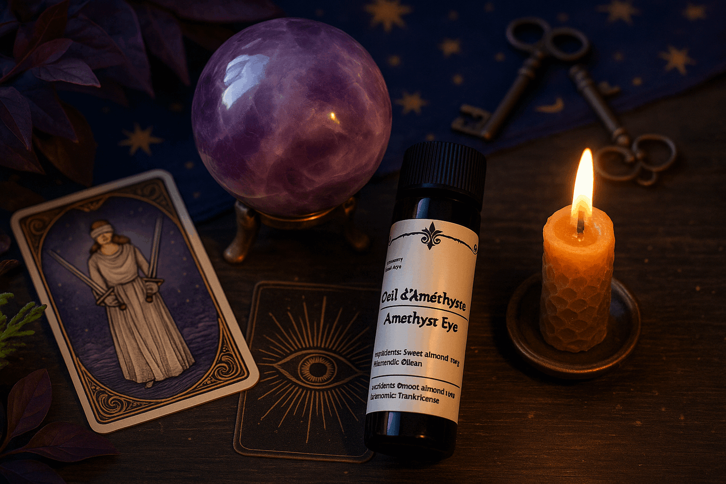 bougieherbeshuilerituelmagiqueseraphélya - boutique_shop_enchantement_seraphélyaOeil d'Améthyste - 15ml - Intuition, Sérénité & Protection Spirituelle - rituels de clairvoyance, méditation, protection psychique, purification et rêves spirituels.Oeil d'Améthyste - 15ml - Intuition, Sérénité & Protection Spirituelle - rituels de clairvoyance, méditation, protection psychique, purification et rêves spirituels.Oeil d'Améthyste - 15ml - Intuition, Sérénité & Protection Spirituelle - rituels de clairv