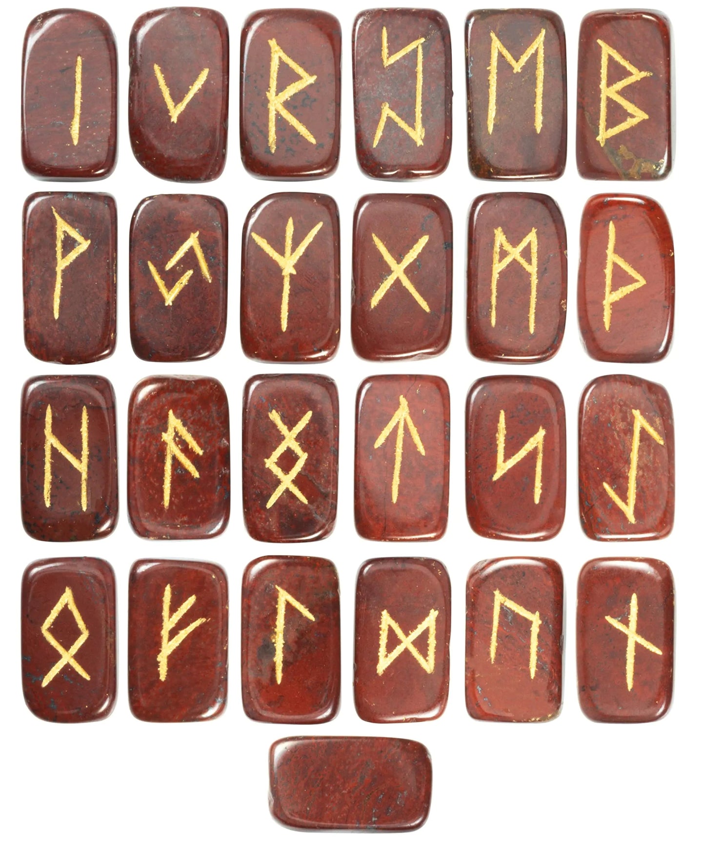 bougieherbeshuilerituelmagiqueseraphélya - boutique_shop_enchantement_seraphélyaCrocon Red Jasper Rectangle Shape Gemstone Runes with Elder Futhark Alphabet Engraved 25 pcs Rune Set Crystal Divination Metaphysical Healing Balancing Chakra Reiki Runes with a Pouch| Size : 20 - 25mmCrocon Red Jasper Rectangle Shape Gemstone Runes with Elder Futhark Alphabet Engraved 25 pcs Rune Set Crystal Divination Metaphysical Healing Balancing Chakra Reiki Runes with a Pouch| Size : 20 - 25mmCrocon Red Jasper