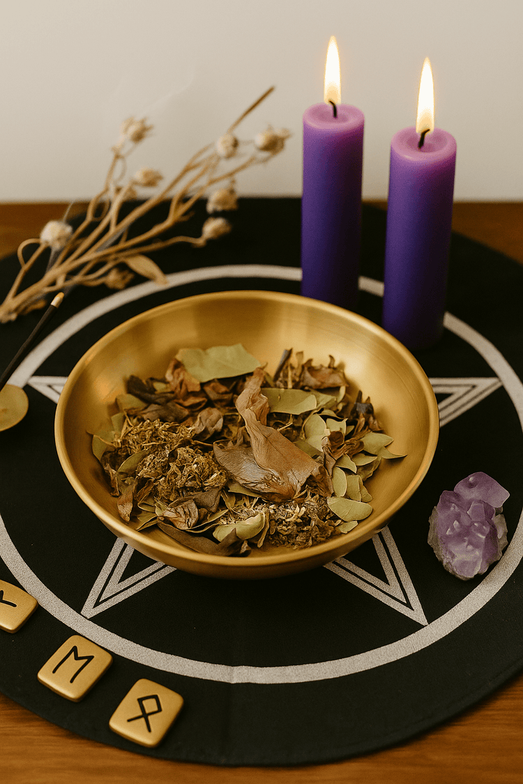 Herbes rituelles & magiques - Sorcellerie naturelle | Seraphélya - Enchantement Seraphélya