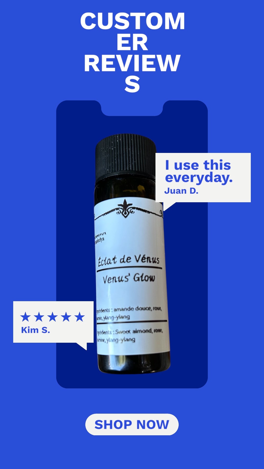 Éclat de Vénus - 15ml-Amour, Beauté & Rayonnement Féminin-  rituels d’amour, de séduction, de confiance, d’estime de soi et de charme énergétique.