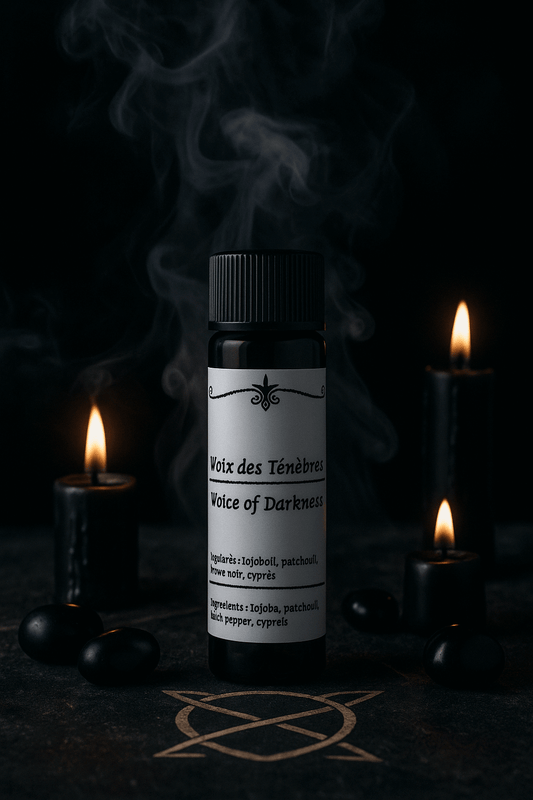 bougieherbeshuilerituelmagiqueseraphélya - boutique_shop_enchantement_seraphélyaVoix des Ténèbres - 15ml - Révélation, Oracle & Sagesse Cachée - rituels de divination, méditation de l’ombre, canalisation, contact spirituel, magie des oracles et des songes.Voix des Ténèbres - 15ml - Révélation, Oracle & Sagesse Cachée - rituels de divination, méditation de l’ombre, canalisation, contact spirituel, magie des oracles et des songes.Voix des Ténèbres - 15ml - Révélation, Oracle & Sagesse Cachée - rit