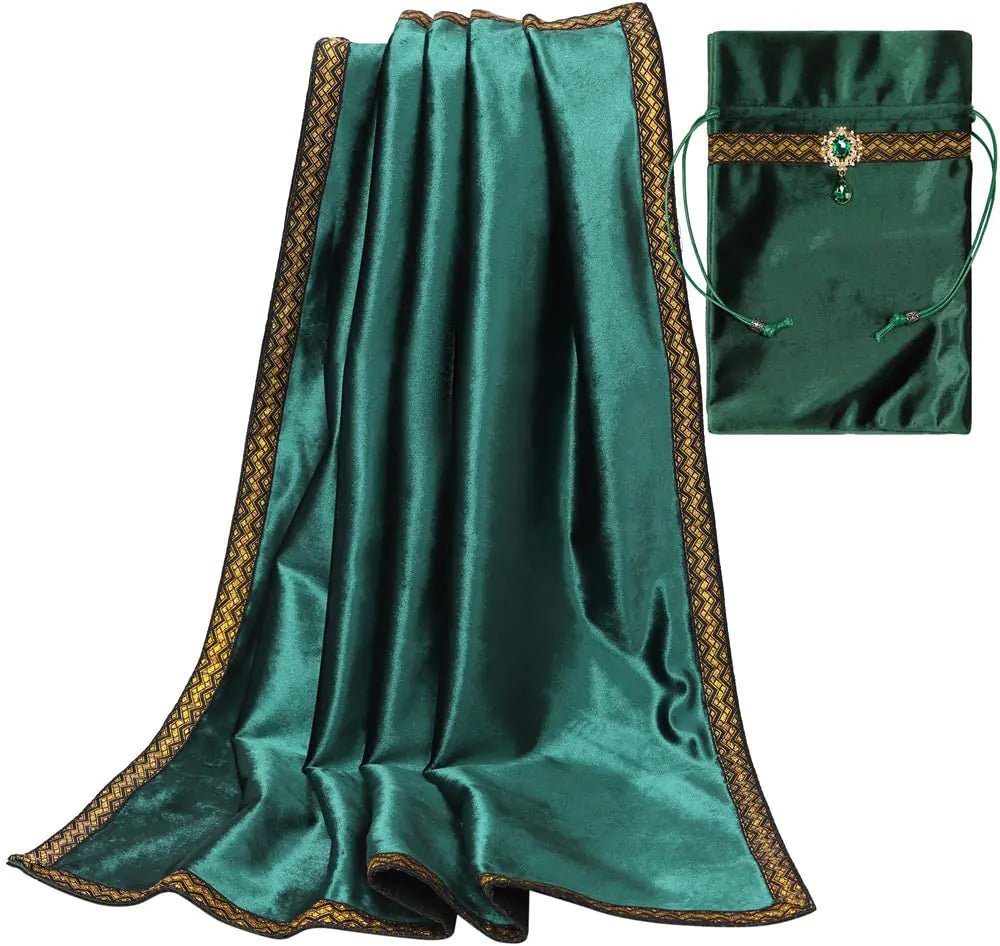 bougieherbeshuilerituelmagiqueseraphélya - boutique_shop_enchantement_seraphélyaBLESSUME Wizard Tarot Table Cloth for Reading with Card Pouch Square Velvet Divination Tarot Cloth (Green 6)BLESSUME Wizard Tarot Table Cloth for Reading with Card Pouch Square Velvet Divination Tarot Cloth (Green 6)BLESSUME Wizard Tarot Table Cloth for Reading with Card Pouch Square Velvet Divination Tarot Cloth (Green 6)BLESSUME Wizard Tarot Table Cloth for Reading with Card Pouch Square Velvet Divination Tarot Clo